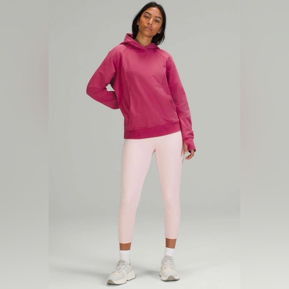 Scuba Pullover Hoodie Pink Lychee - Picture 3 of 6